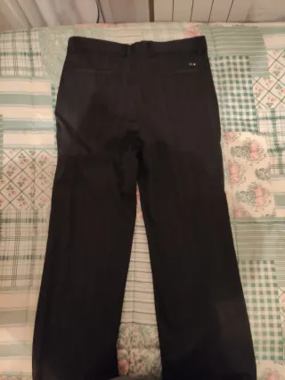 Pantalones de vestir negros talla 44