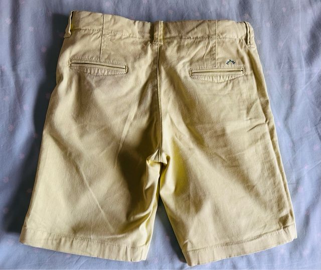 Pantalón corto niño Nanos amarillo