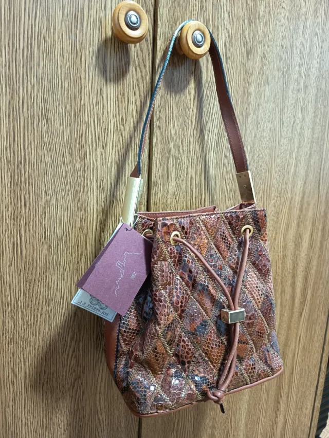 Bolso de fiesta piel serpiente