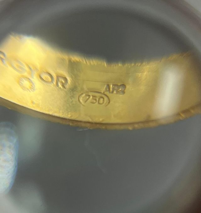 Anillo Oro 18K 3.3gr T15