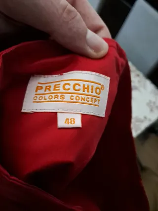 Falda Precchio Burdeos Talla 48