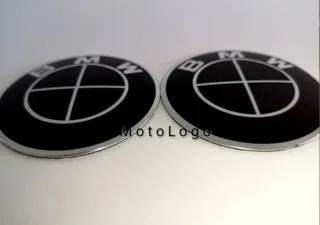 SET x 2 EMBLEMAS NUEVOS DE 56MM PARA MOTOS BMW GS