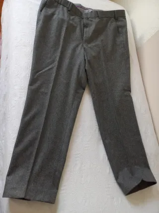 Pantalón gris hombre talla 60