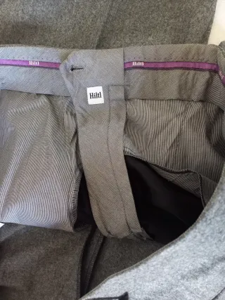 Pantalón gris hombre talla 60