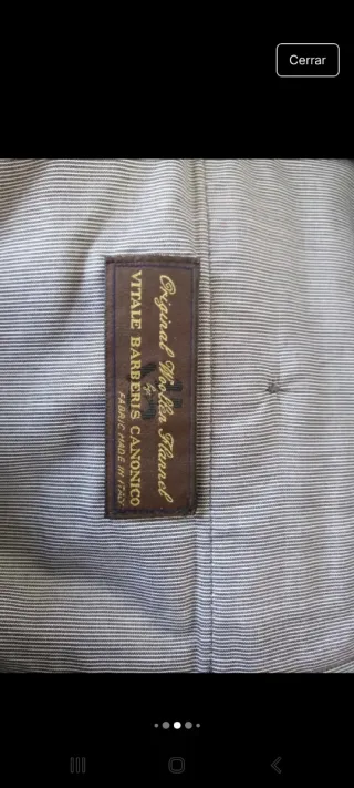 Pantalón gris hombre talla 60