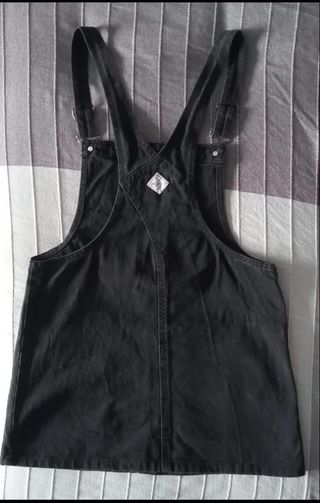 Peto vaquero Pull&Bear negro