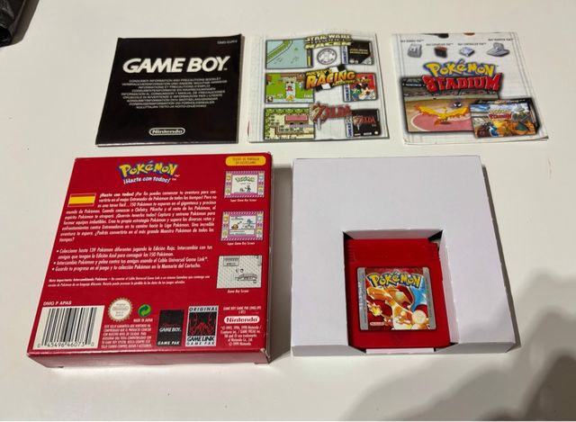 Pokémon Edición Rojo (Game Boy Nintendo)