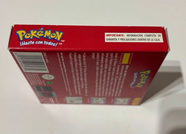 Pokémon Edición Rojo (Game Boy Nintendo)