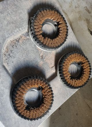 3 Spazzole Circolari Lucidatrice Ø13cm