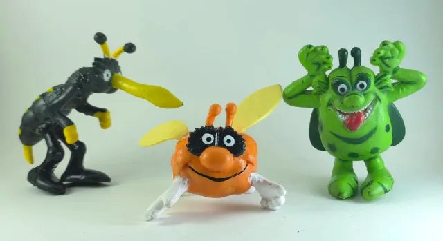 Figuras PVC Insecticida Raid Publicidad