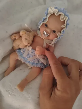 Bambole neonate reborn in silicone