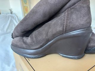 Botas Hogan Marrones Cuña