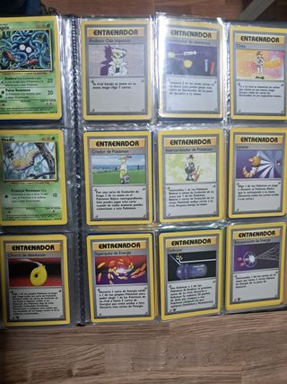 Colección Pokémon Base Set 1ª Edición