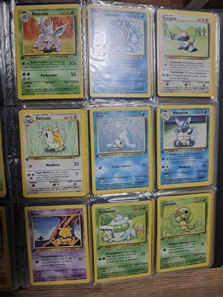 Colección Pokémon Base Set 1ª Edición