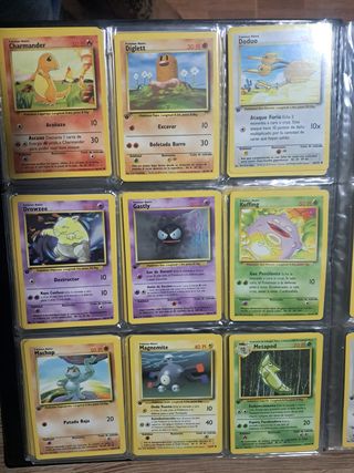 Colección Pokémon Base Set 1ª Edición