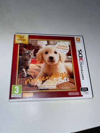 Nintendogs + Cats Golden Retriever 3DS