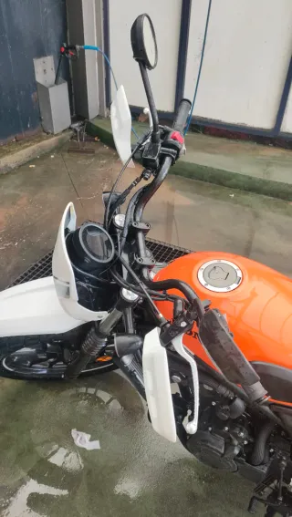 Honda CL500 Scrambler Naranja