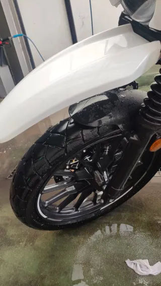 Honda CL500 Scrambler Naranja