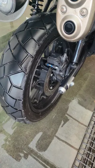 Honda CL500 Scrambler Naranja