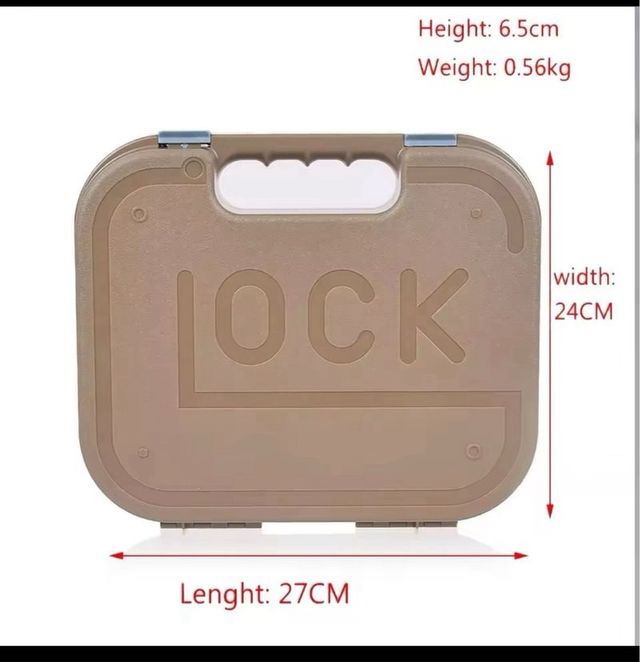 Maletin Funda para GLOCK o similar