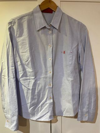 Camisa azul claro Carolina Herrera mujer