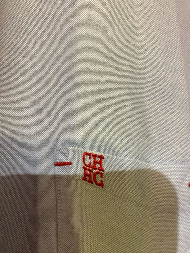 Camisa azul claro Carolina Herrera mujer