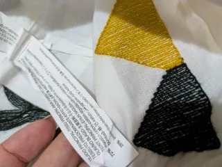 Pantalones anchos Zara estampados