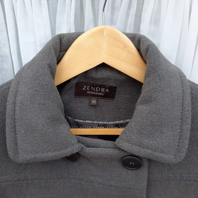 Trenca paño Zendra Petite gris T.42