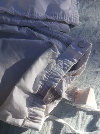 Pantalones Nike Blancos Cremallera