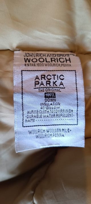 Parka Woolrich nera