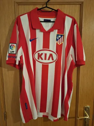 Camiseta Atlético de Madrid 09/10 Talla XL