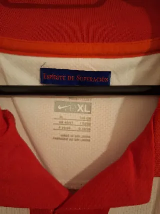 Camiseta Atlético de Madrid 09/10 Talla XL