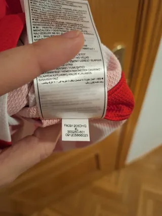 Camiseta Atlético de Madrid 09/10 Talla XL