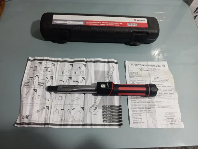 Llave dinamométrica WURTH 40-200 Nm