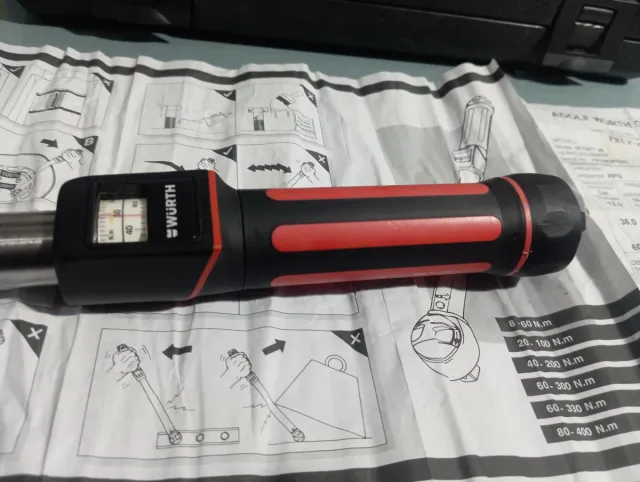 Llave dinamométrica WURTH 40-200 Nm