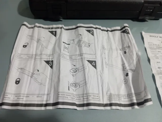 Llave dinamométrica WURTH 40-200 Nm