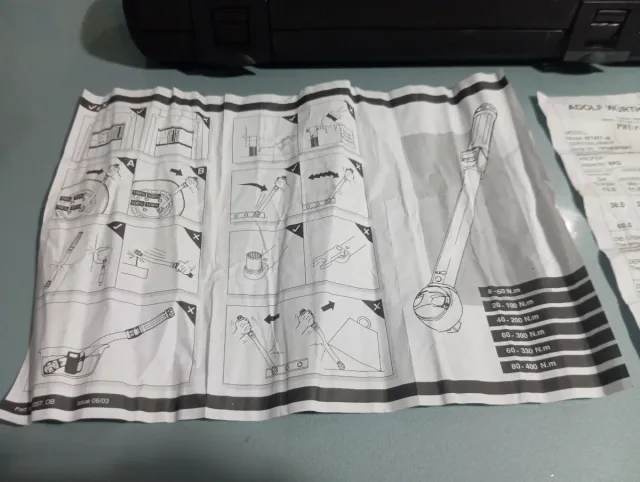 Llave dinamométrica WURTH 40-200 Nm