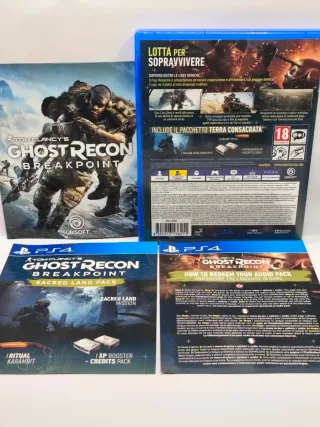 Ghost recon wildlands e breakpoint ps4