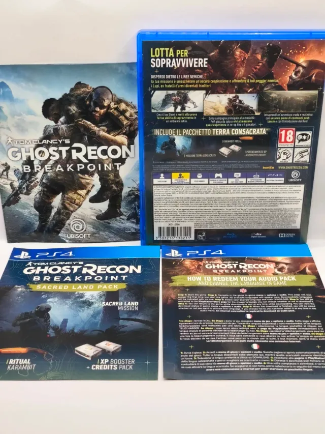 Ghost recon wildlands e breakpoint ps4