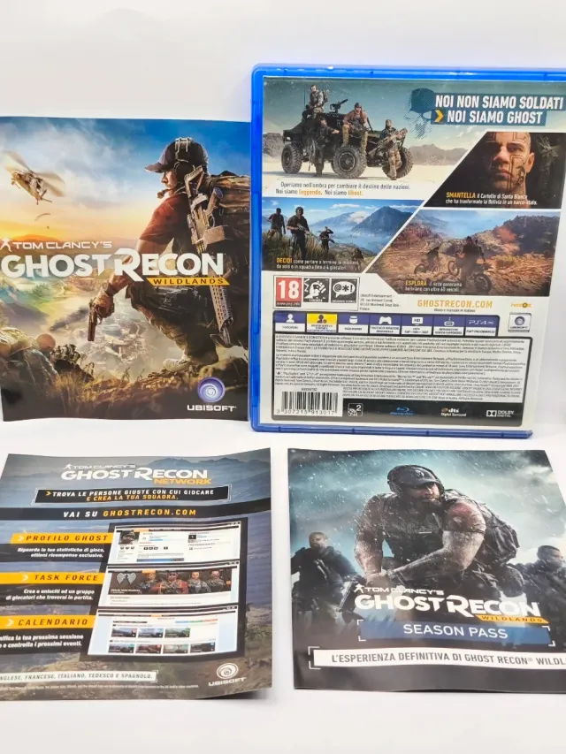 Ghost recon wildlands e breakpoint ps4