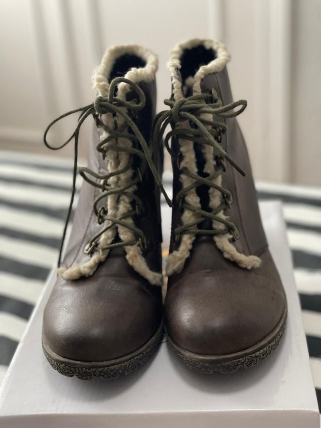 Botines de invierno cómodos