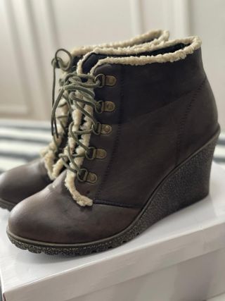 Botines de invierno cómodos