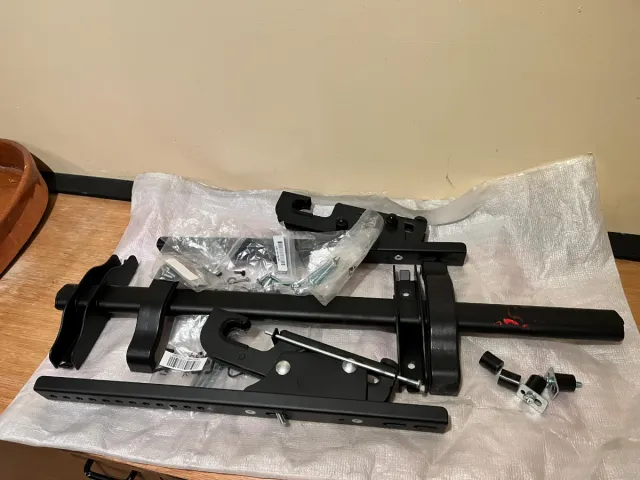 Soporte de pared para TV negro