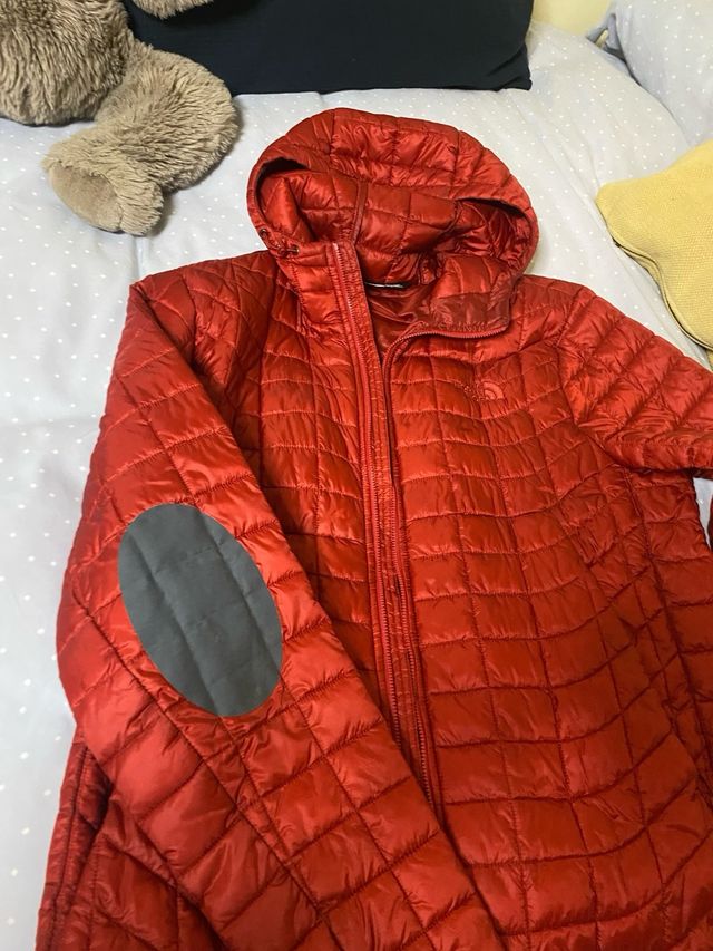 The North Face Plumas Rojo Talla M
