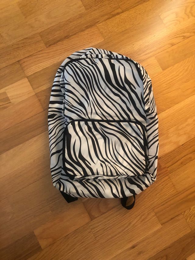 Mochila Ligera Plegable Cebra