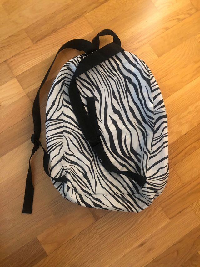 Mochila Ligera Plegable Cebra