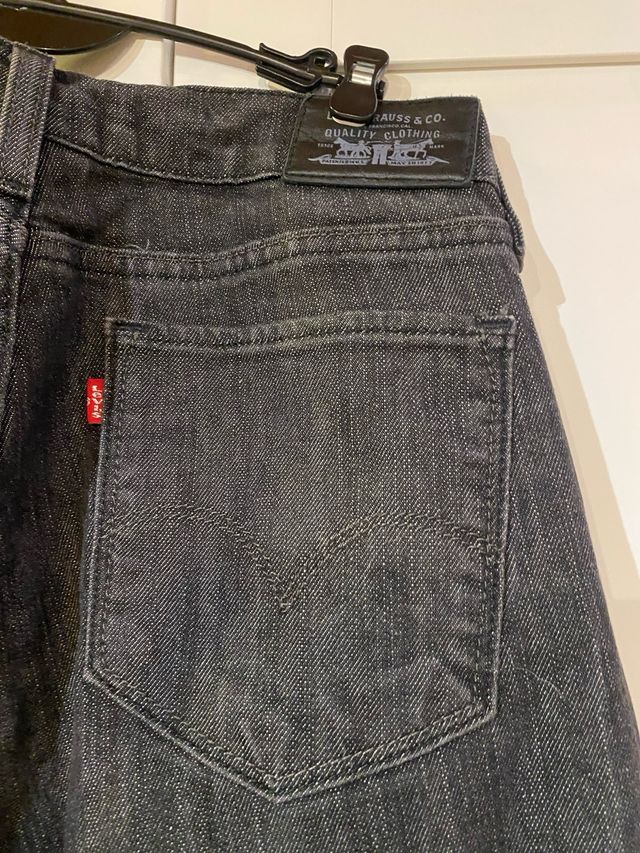 Vaqueros Levi's negros 521 ultra Low skinny