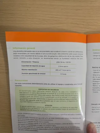 Humidificador JANE vapor caliente