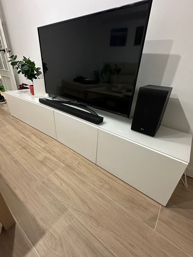 Mueble TV Ikea Besta Blanco