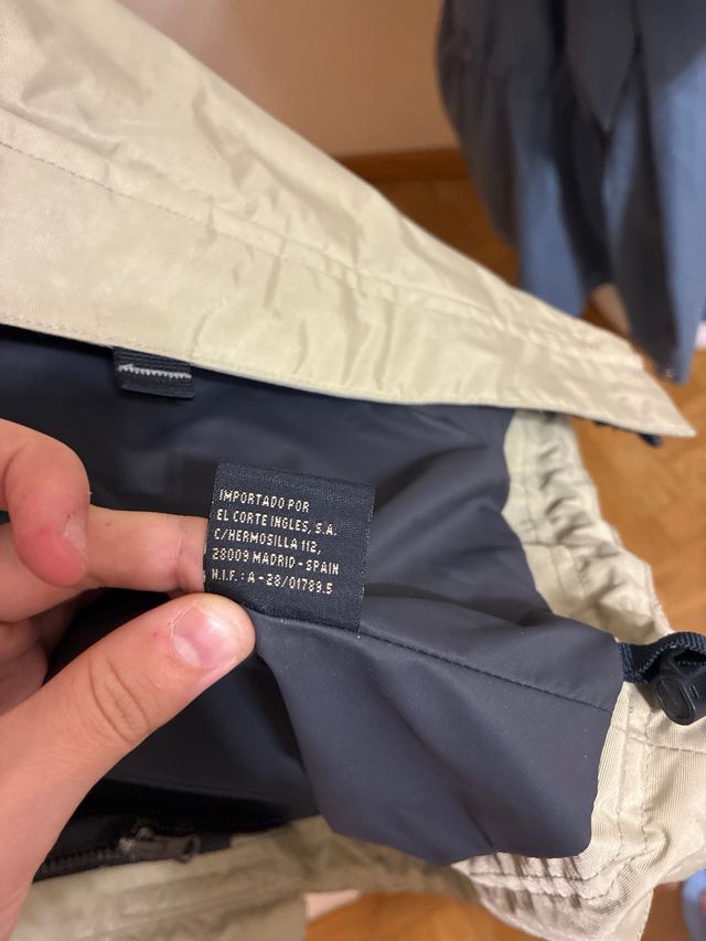 Anorak Green Coast Beige/Gris